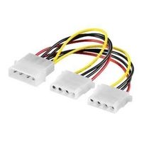 CABLE E-SATA Câbles doubleur Y alimentation PC, 15cm