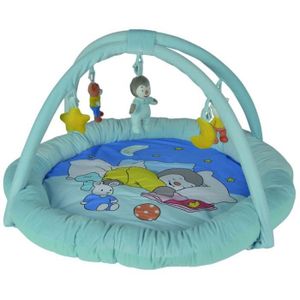 TCHOUPI Tapis d'éveil et doudou Bleu