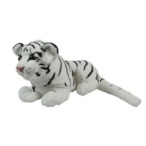 grosse peluche tigre blanc