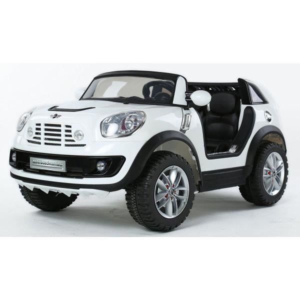 Voiture électrique 2 Places 12V Mini Cooper Beachcomber Blanche - Achat ...