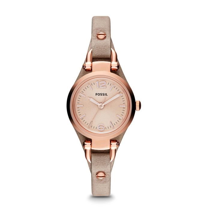 Montre Fossil Femme Dore Rose