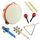Tera 6 en 1 Kit d'instruments de musique en bois à