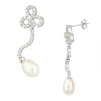 BOUCLES D'OREILLES NACRE DE PERLE Boucles d'Oreilles Femme