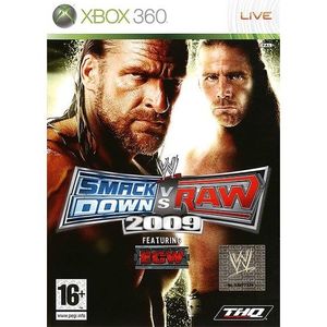 XBOX 360 WWE SMACKDOWN VS RAW 2009 CLASSIC / JEU XBOX 360 XBOX 360 WWE SMACKDOWN VS RAW 2009 CLASSIC / JEU XBOX 360