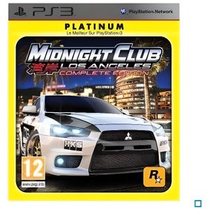 JEUX PLAYSTATION 3 MIDNIGHT CLUB L.A COMPLETE / Jeu console PS3 JEUX PLAYSTATION 3 MIDNIGHT CLUB L.A COMPLETE / Jeu console PS3