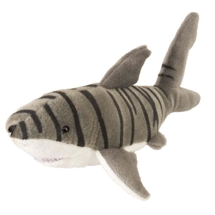 Peluche requin 28 cm tigre Achat / Vente peluche Cadeaux de Noël
