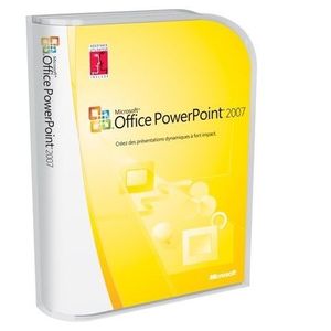 Powerpoint Microsoft 2007 on Microsoft Powerpoint 2007   Achat   Vente Logiciel Bureautique