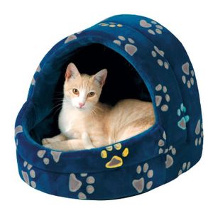 TRIXIE Abri douillet Jimmy 40x35x35cm - Bleu - Pour chat et petit chien