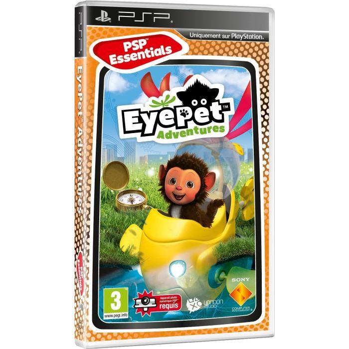 EYEPET ADVENTURES ESSENTIALS / Jeu console PSP Achat / Vente jeu psp