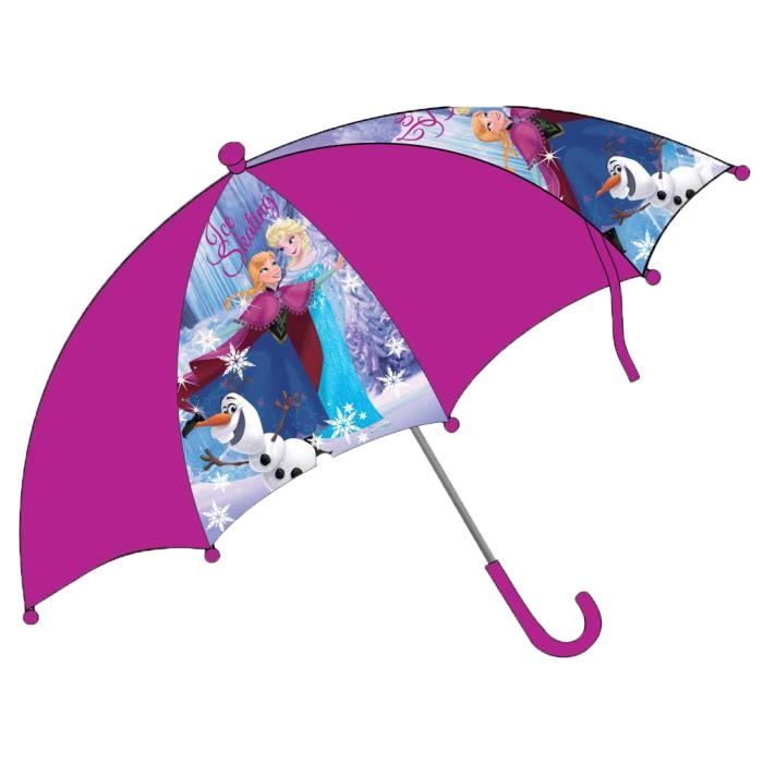 Parapluie Enfant à Motifs La Reine Des Neiges Rose