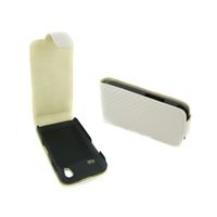 ACCESSOIRES TELEPHONIE Etui Vertical Blanc Pour Samsung Galaxy Ace S5830