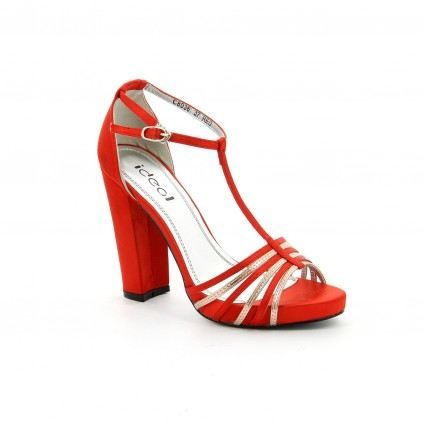 Rouge Achat / Vente Chaussure femme Sandale MONACO Rouge Rouge pas