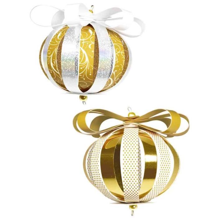 design mini paper balls "golden URSUS bandes en papier design mini