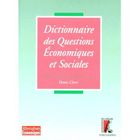 ENTREPRISE / ECONOMIE / DROIT Dictionnaire des questions économique et sociales