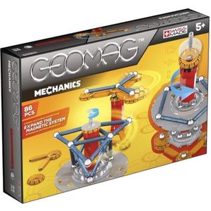 GEOMAG Mechanics Jeu de construction Magnétique 86 pi?ces