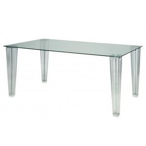 table a manger transparente
