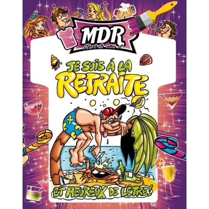 Tee Shirt Humour Retraite Homme Achat / Vente t shirt Tee Shirt