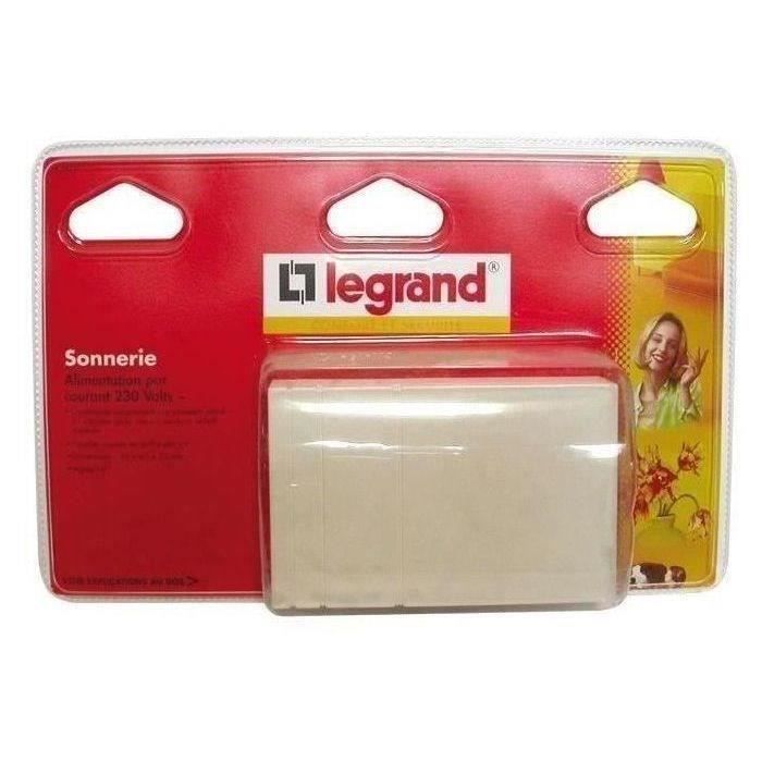 Sonnerie à timbre sans transformateur Legrand Tens Achat / Vente