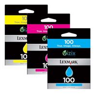 CARTOUCHE IMPRIMANTE Lexmark Multipack n° 100 C/M/J