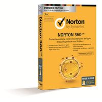 LOGICIEL BUREAUTIQUE - UTILITAIRE Norton 360 Premier V6 - Mise à jour - 3PC 25Go