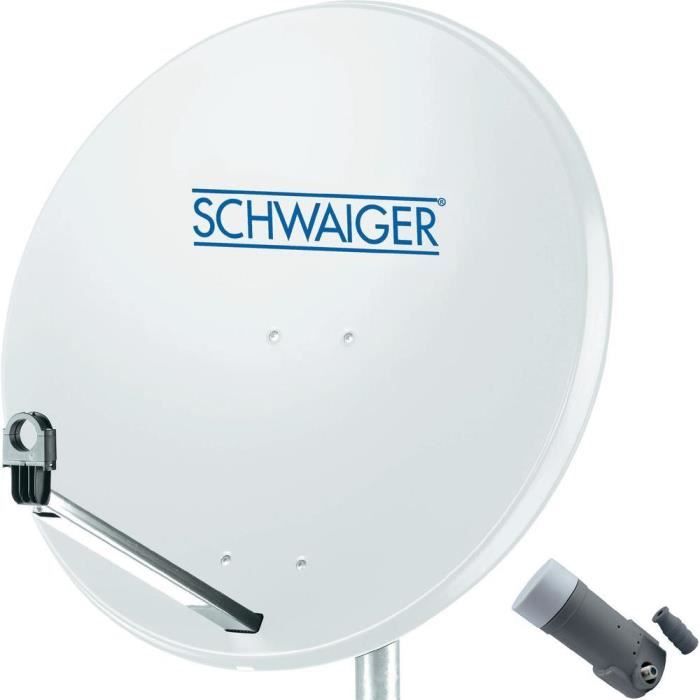 parabole 80 cm schwaiger 1 satellite lnb single parabole parabole 80 cm schwaiger 1 satellite lnb single parabole