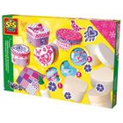  Set de 4 Boîtes A Bijoux A Décorer