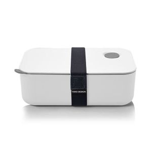 YOKO DESIGN Lunch Box avec séparation réglable et amovible 1 L blanc