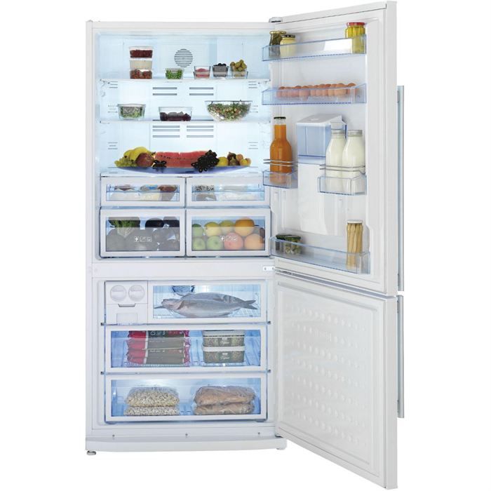 beko cne 60520 d réfrigérateur combiné inverse Achat / Vente