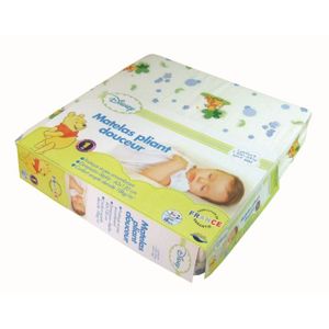 MATELAS BEBE WINNIE Matelas Pliant Gris imprimé 60 x 120 cm