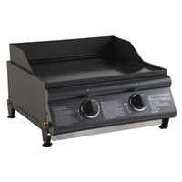 BARBECUE - PLANCHA ESTADILLA 2 Titane Plancha à gaz - 41.5x45 cm