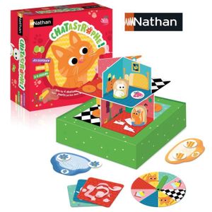 NATHAN Jeu de Société Chatastrophe !