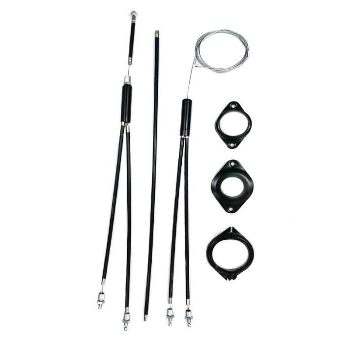Kit cables BMX rotor U+V Brake universel + coupelles Prix pas cher