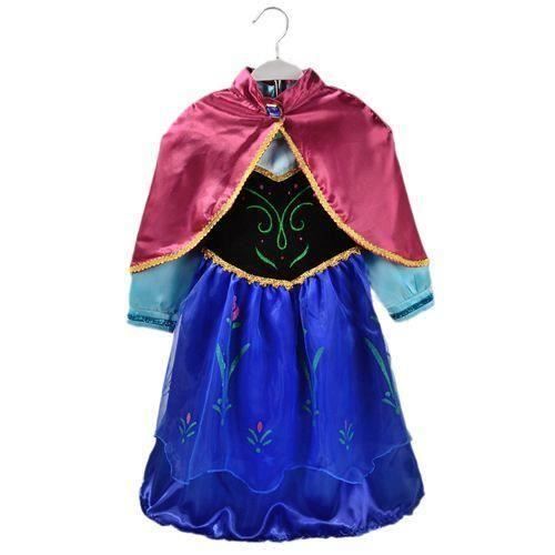 SUBLIME ROBE ANNA REINE DES NEIGES 2 A 10 ANS Rouge Achat Vente