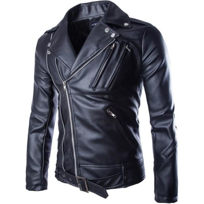 Recherche veste en cuir homme