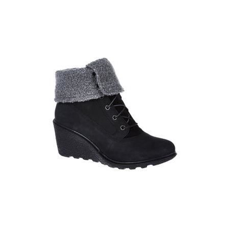 chaussures femme compensees nubuck amston roll top