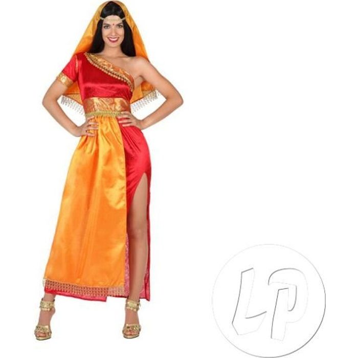 Costume Adulte Femme Hindou Bollywood Taille S et M/L Adulte S/XS