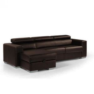 CANAPE Canapé Angle Gauche 3 Places Convertible Rapido…