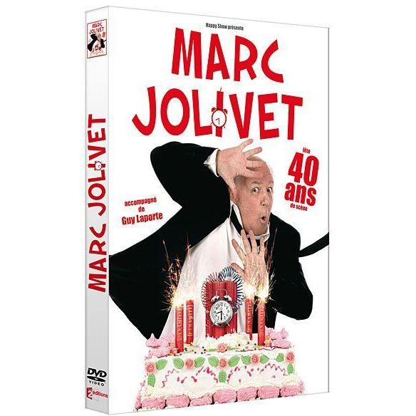 Marc Jolivet fête 40 ans en DVD FILM pas cher