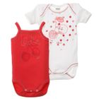 BODY ABSORBA Lot de 2 body Fille