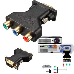 Rca vers vga - Achat / Vente Rca vers vga à prix discount ... 1 8 female jack component wiring 