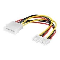 CABLE E-SATA Câbles doubleur Y alimentation PC, 13cm