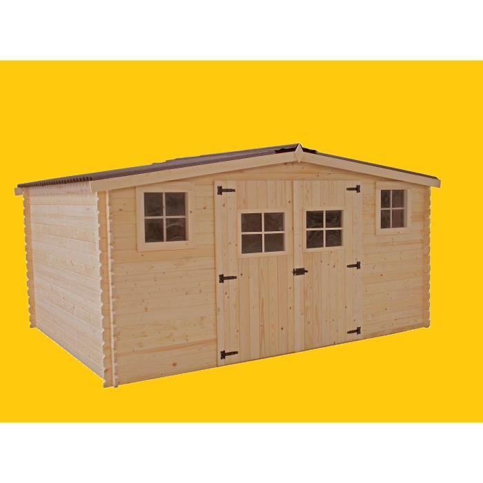 Chalet 20m2 achat / vente chalet 20m2 pas cher cdiscount Chalet Créatif Cabin