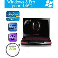 ORDINATEUR PORTABLE Dell Alienware M11xR3 Noir (m11x-3859)
