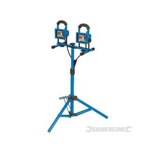SILVERLINE Lampe de chantier LED sur trépied