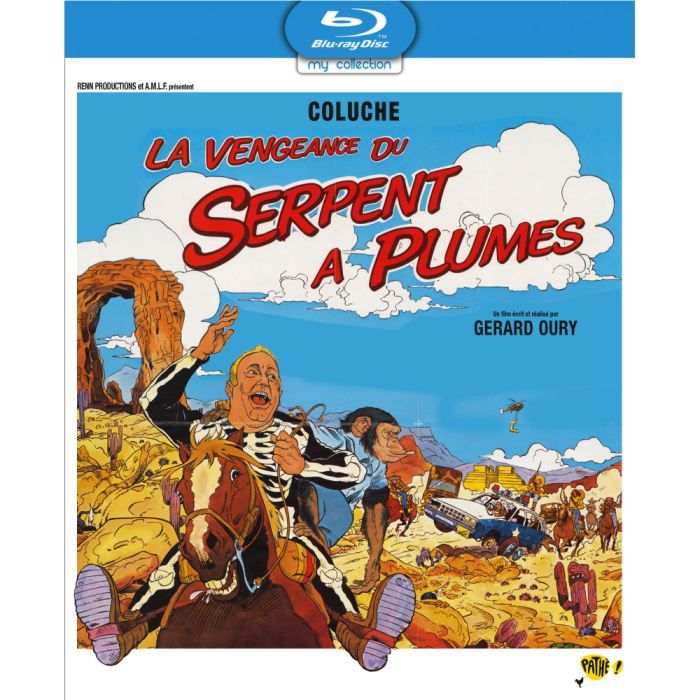 Distribution De La Vengeance Du Serpent à Plumes La Vengeance du serpent à plumes -Blu-ray en blu-ray film pas cher