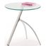 TABLE BASSE Table basse ronde en verre Circle Couleur Métal…