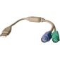 CABLE ET CONNECTIQUE POUR PERIPHERIQUE Cdiscount Adaptateur 2 X PS/2 vers USB