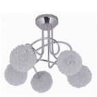 LUSTRE ET SUSPENSION  PLAFONIER NOE 5 BOULES