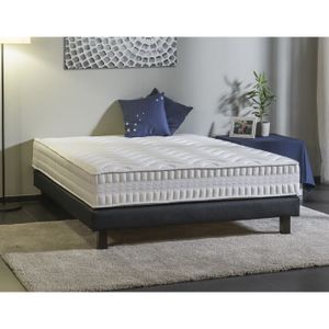 SOMMIER ET MATELAS Ensemble 160x200cm Mousse Mémoire CRISTAL SOMMIER ET MATELAS Ensemble 160x200cm Mousse Mémoire CRISTAL