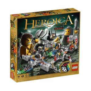 JEU DE PLATEAU  LEGO® Games Heroica Fortaan - Le Château Assiégé